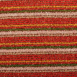 1970s Mollie Parnis Boutique Metallic Stripe Knit Maxi Dress