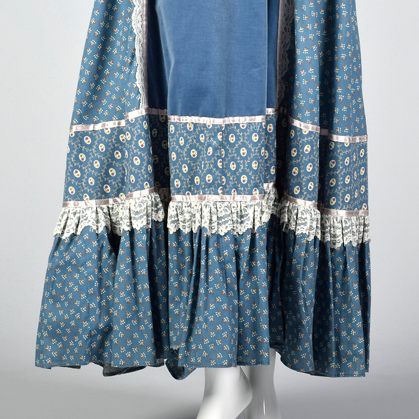 1970s Gunne Sax Bohemian Sundress