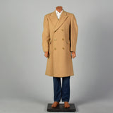 Medium 1970s Men's Tan Camel Hair Coat