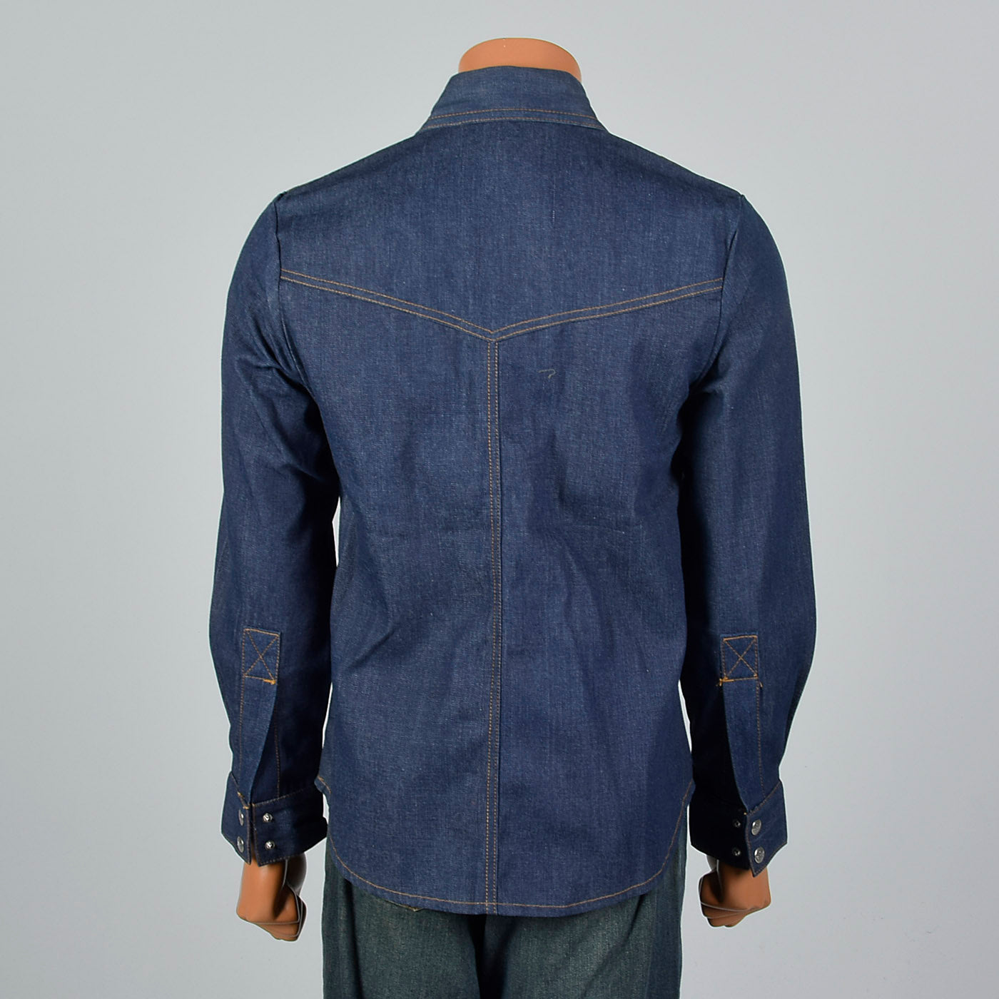 1970s Deadstock Seafarer Denim Shirt