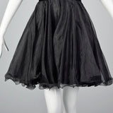 1980s Sexy Halter Dress in Black