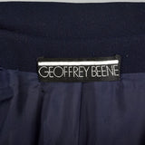 Geoffrey Beene Dress 1960s Mod Pleated Mini Long Sleeve