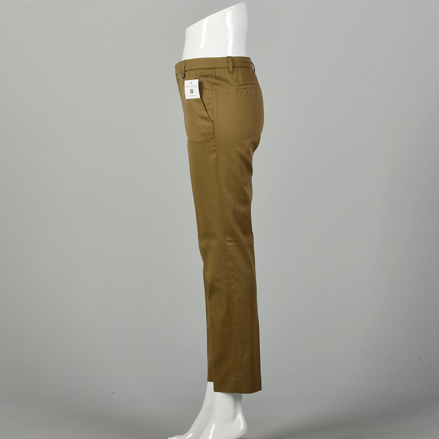 Medium Gucci Capri Pants Tapered Leg Mid Rise Designer Bottoms