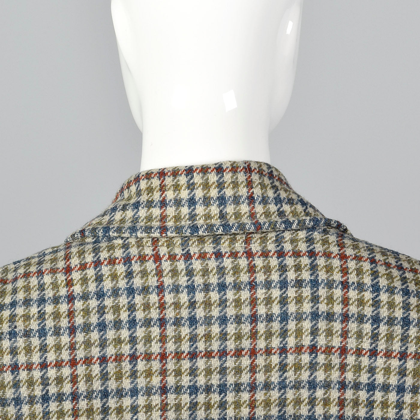 1970s Scottish Tweed Inverness Style Cape Coat