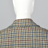 1970s Scottish Tweed Inverness Style Cape Coat