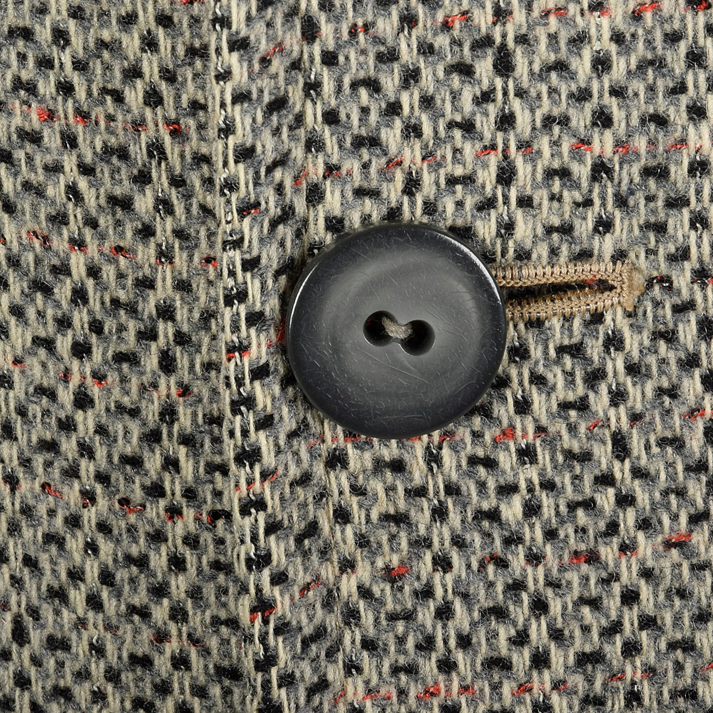1950s Mens Tweed Overcoat
