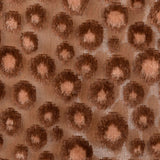 1920s Brown Silk Dress with Lace Trim