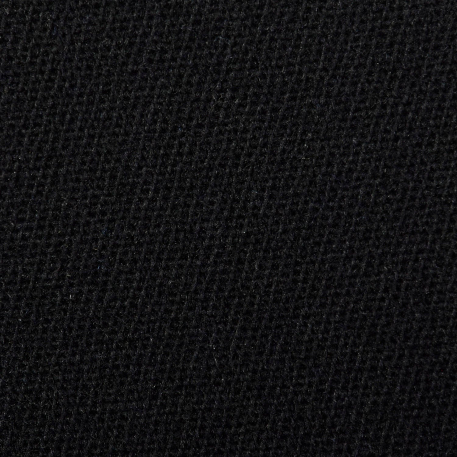 XS 1960s Mod Winter Coat Black Wool with Frog Closures and Faux Fur Trim