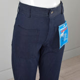 30x38 Extra Long Seafarer Bell Bottoms High Waist Indigo Denim