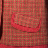 1960s Two Piece Pink Skirt Suit