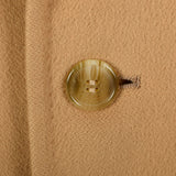 1970s Men's Classic Tan Cashmere Coat
