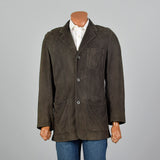 1980s Green Suede Jacket