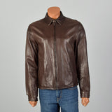 Medium Polo Ralph Lauren Brown Leather Jacket