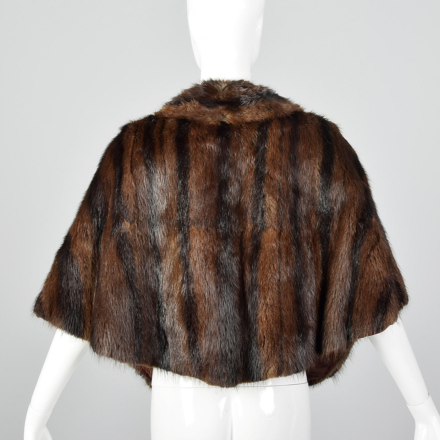 1940s Long Haired Beaver Fur Stole