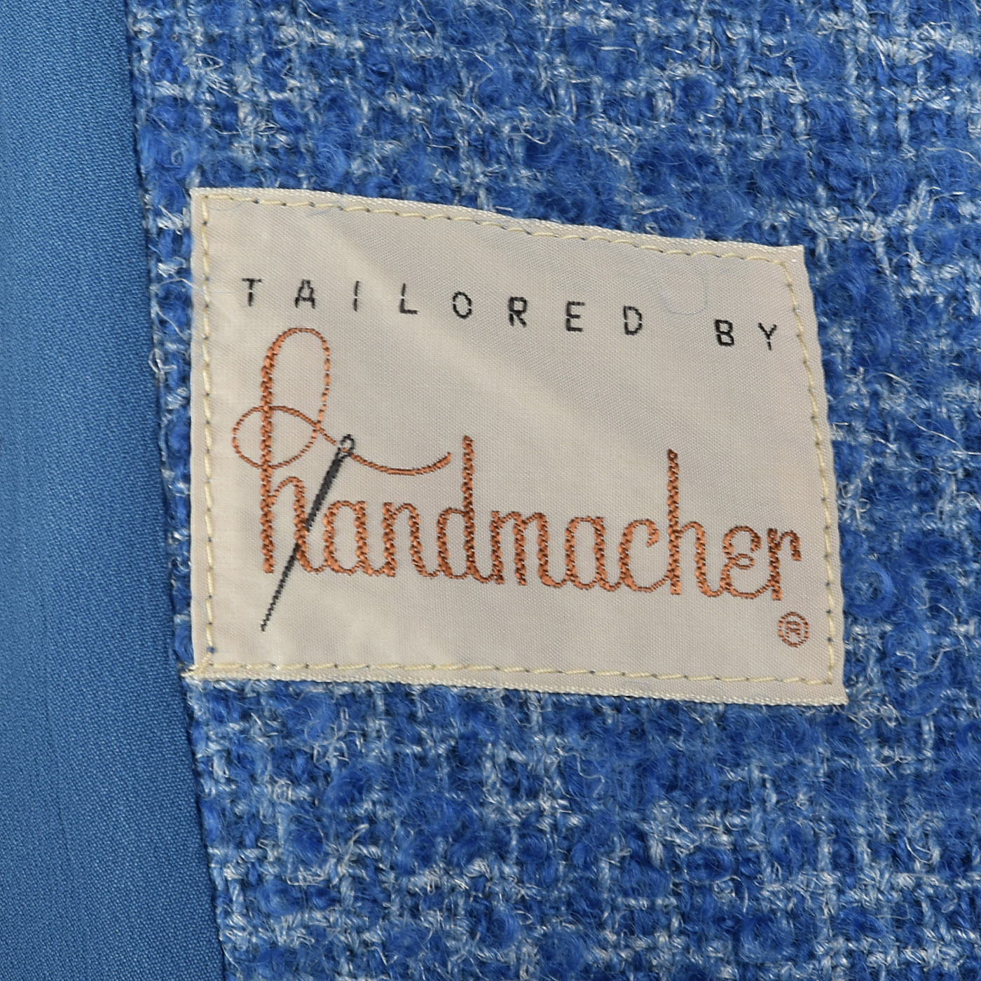 1960s Tweed Skirt Suit in Beautiful Blue