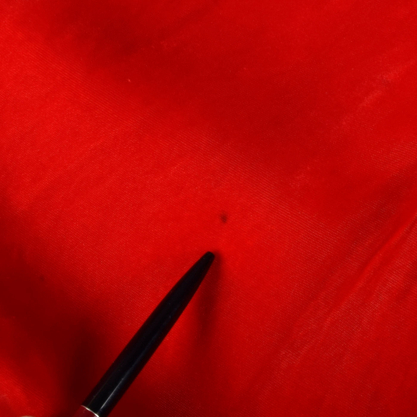 1940s Lightweight Red Velvet Swing Coat