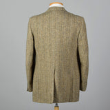 1970s Leonard Cox Tan Tweed Sportcoat