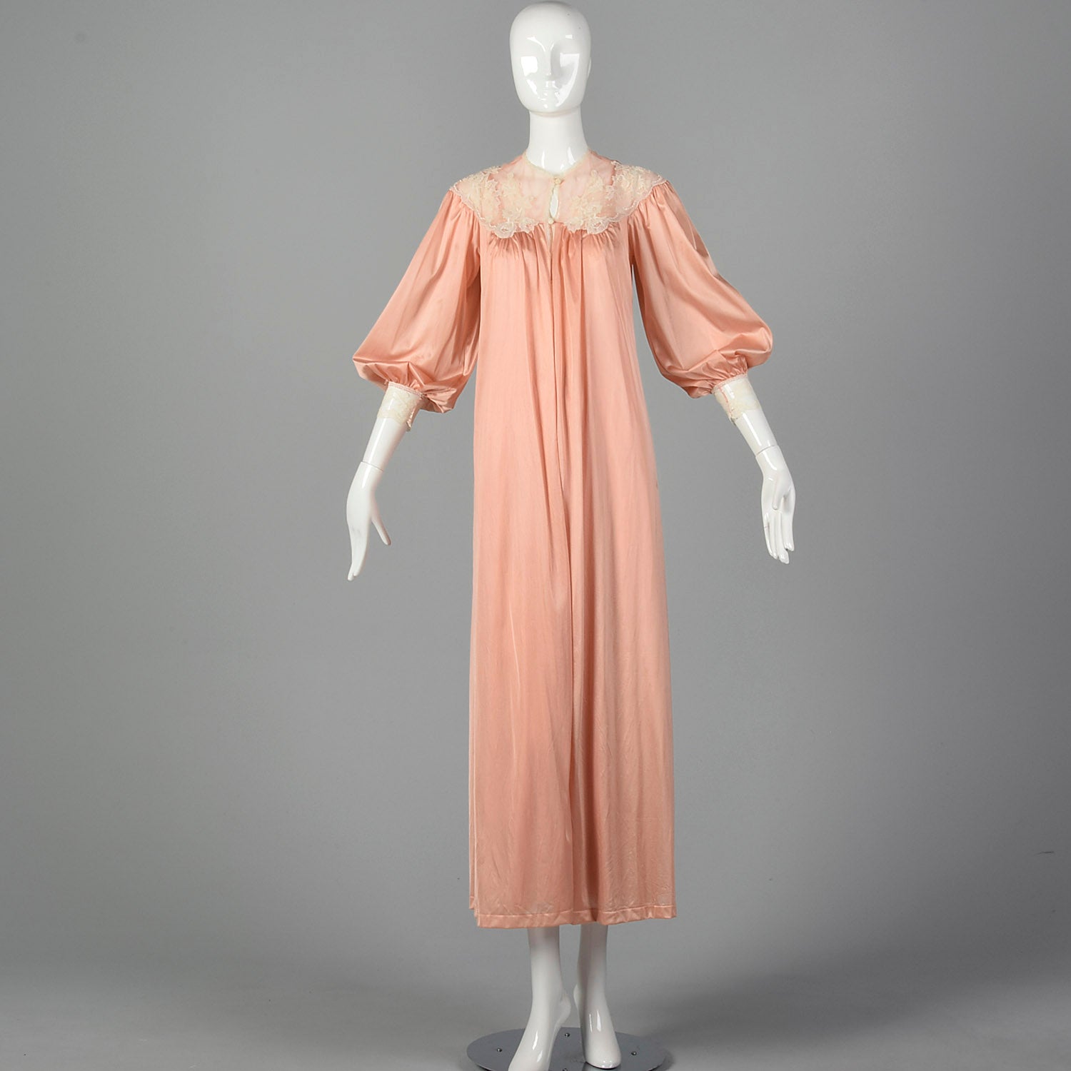 XS 1970s Kayser Nightgown & Peignoir Set