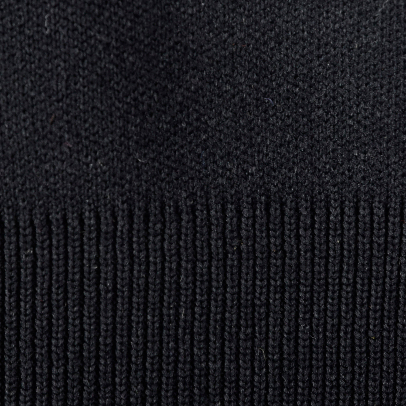 1960s Deadstock Black Nylon Knit Sweater