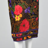 1970s Leonard Paris Loose Winter Wool Dress
