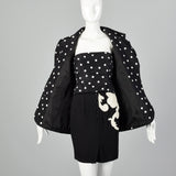XXS Paco Rabanne 1990s Polka Dot Separates