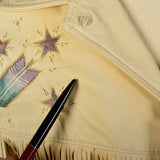 Jos Binne One of a Kind Hand Painted Deerskin Leather Jacket