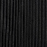 1950s Black Crystal Pleat Skirt