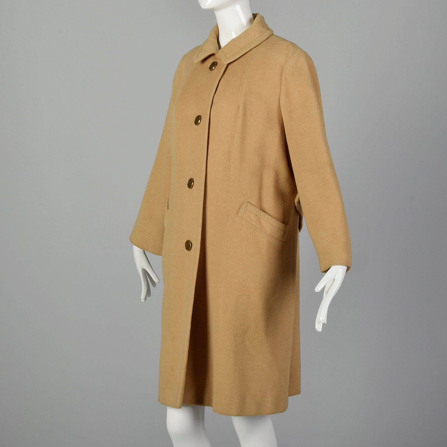 Country Tweeds for I. Magnin Camel Coat