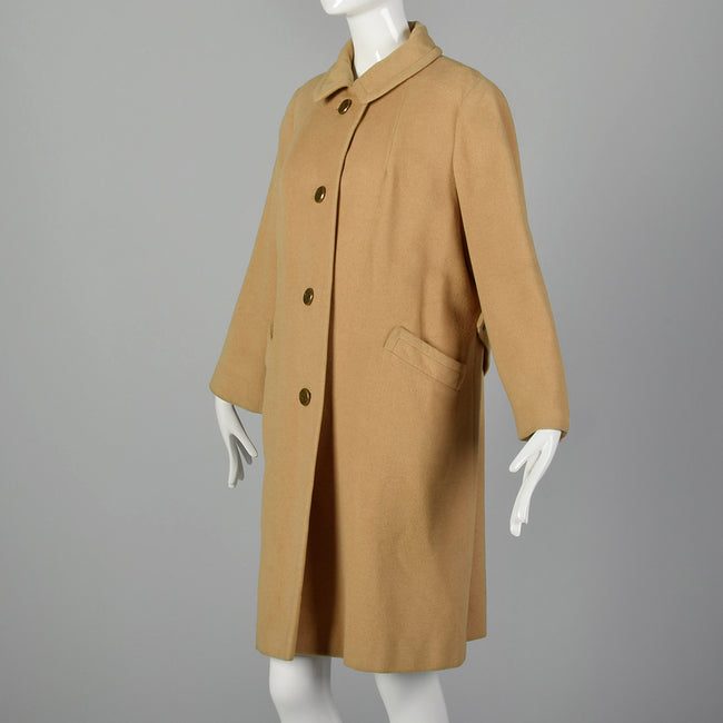 Country Tweeds for I. Magnin Camel Coat