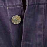 1940s Men's Blue Belted Work Wear Coveralls
