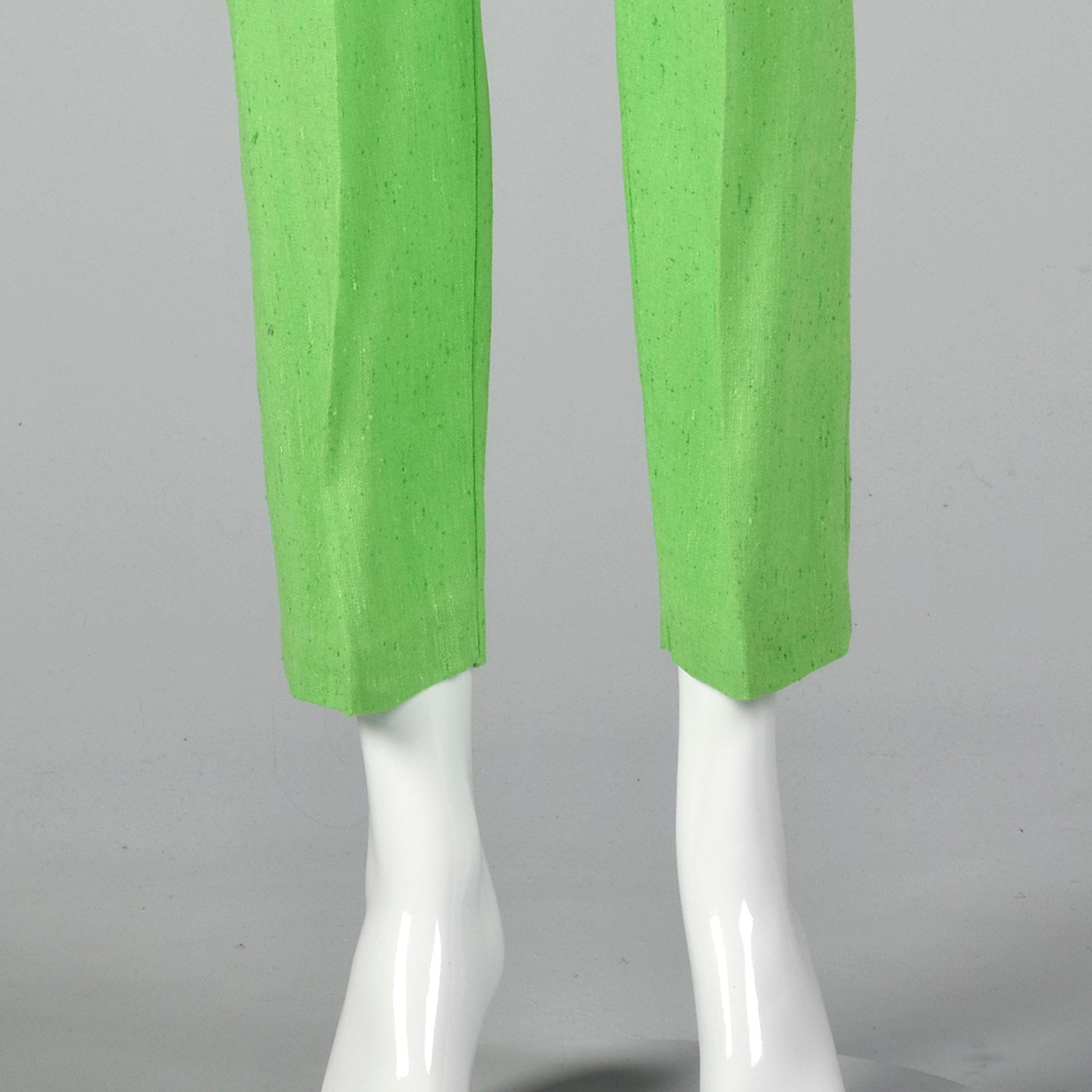 1960s Bright Green Cigarette Pants