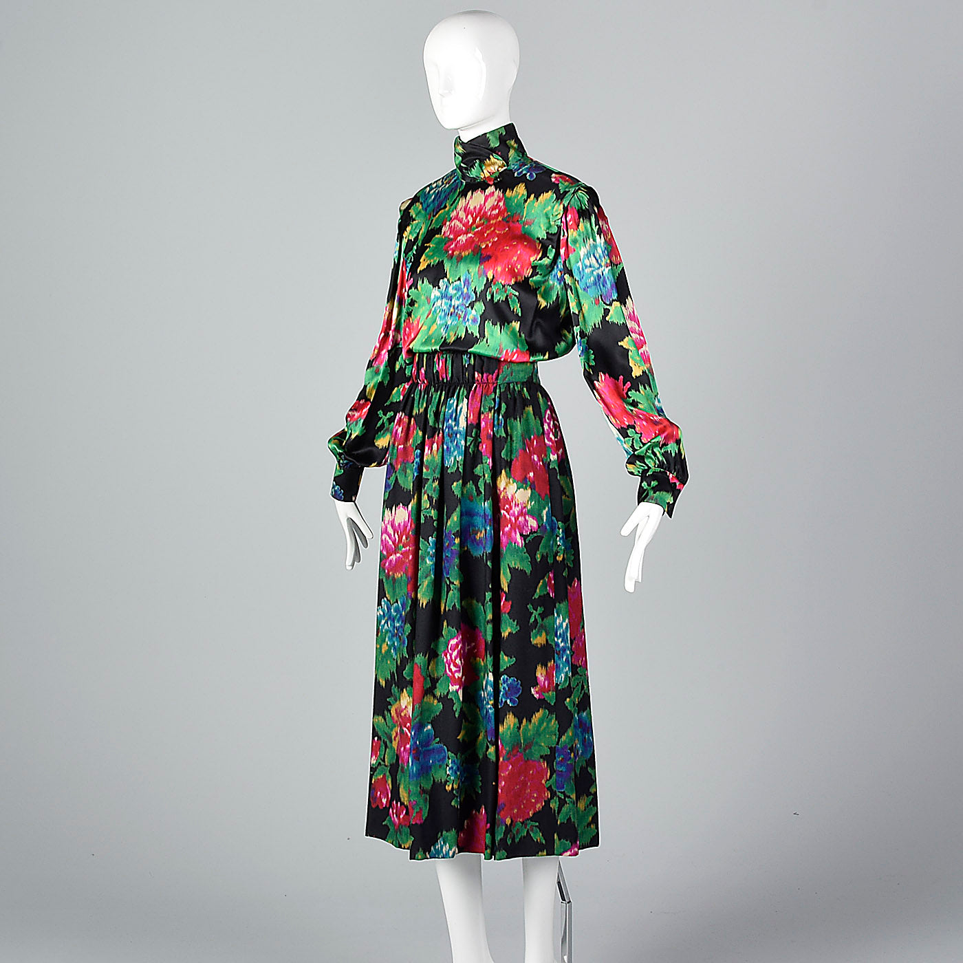 1980s Escada Floral Seeparates Set