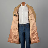 Medium 1970s Men's Tan Camel Hair Coat