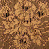 1950s Brown Lace Overlay Skirt Suit