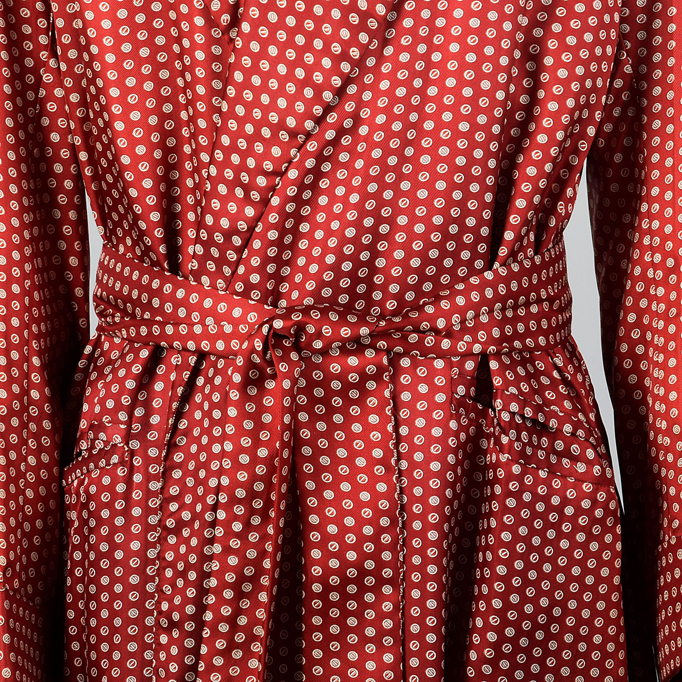 1950s Mens Deadstock Rayon Robe