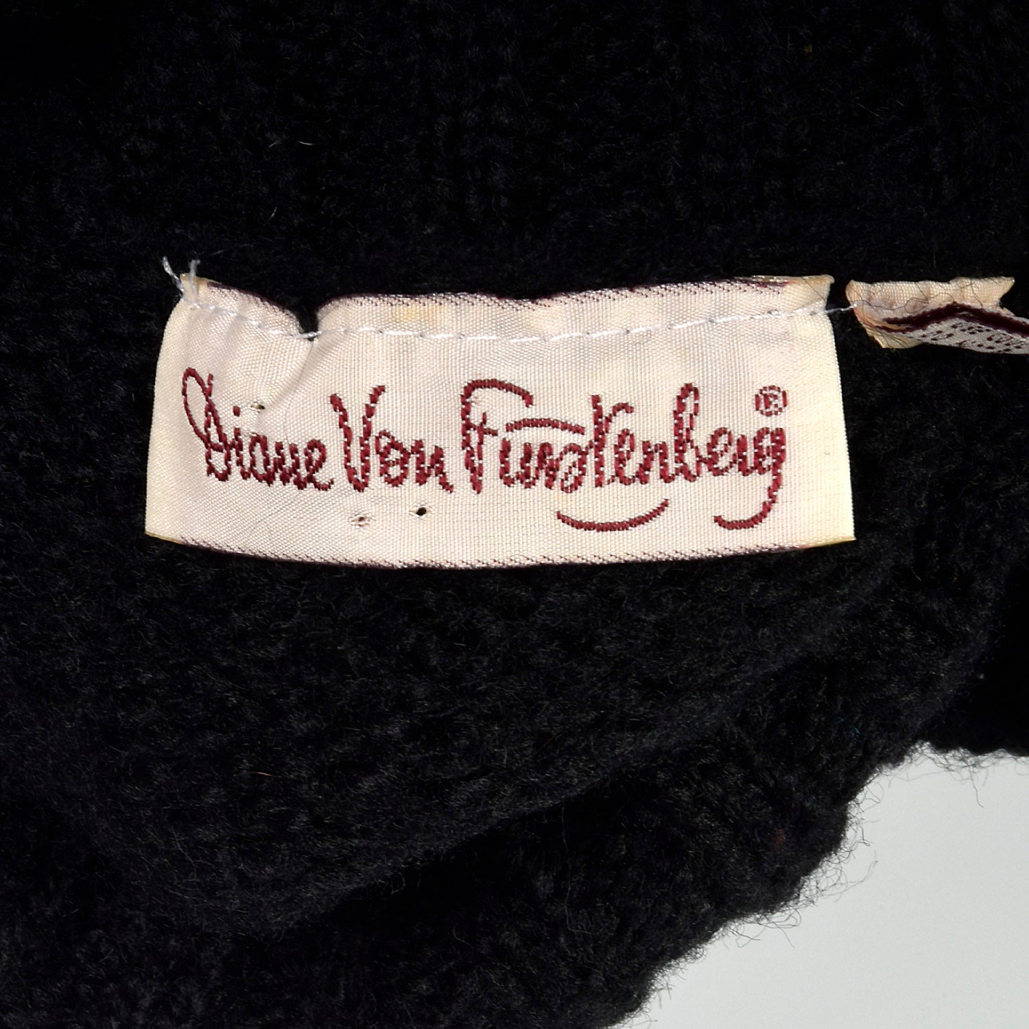 Diane Von Furstenberg Black Turtleneck Sweater