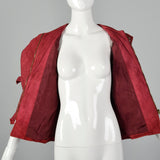 Medium 1980s Asymmetrical Suede Vest