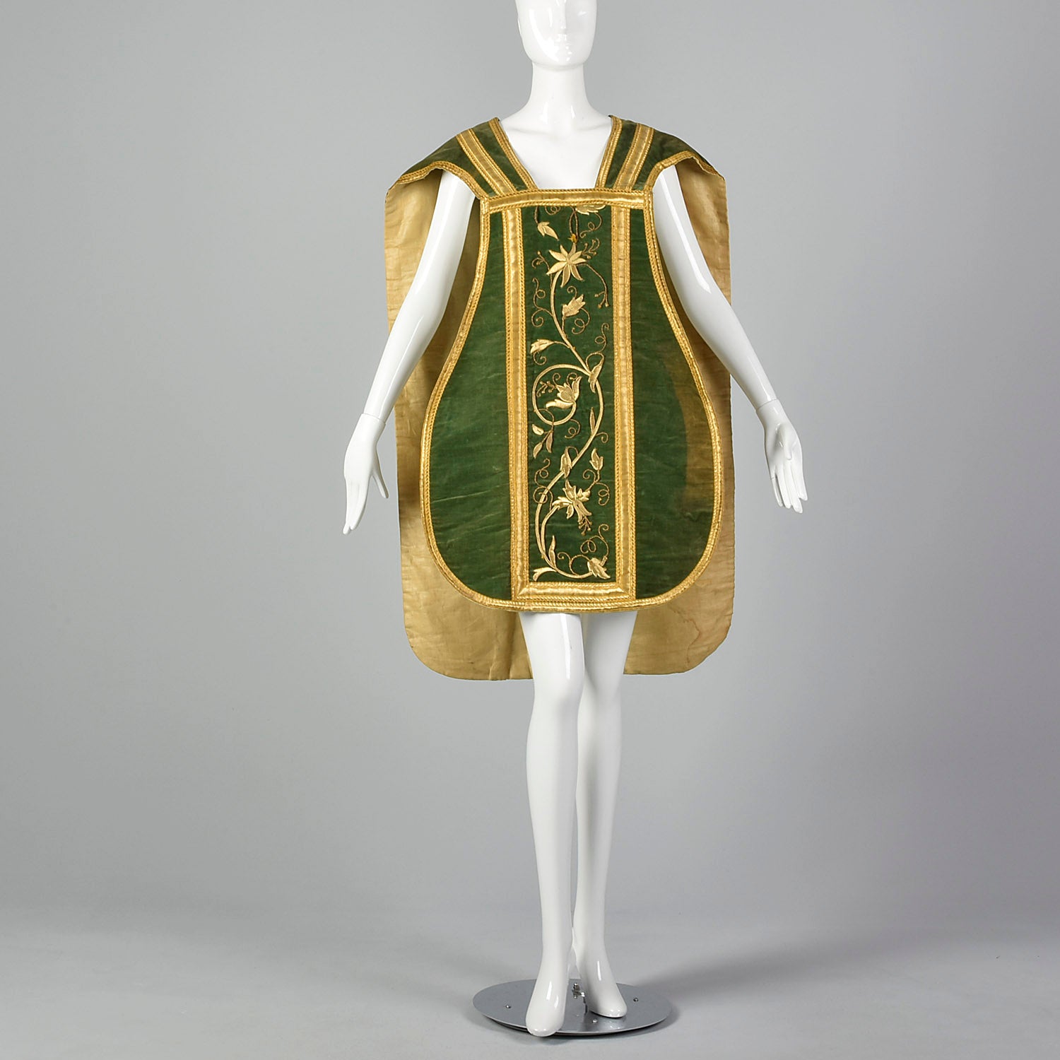 1920s Velvet Ecclesiastical Vestment Tabard
