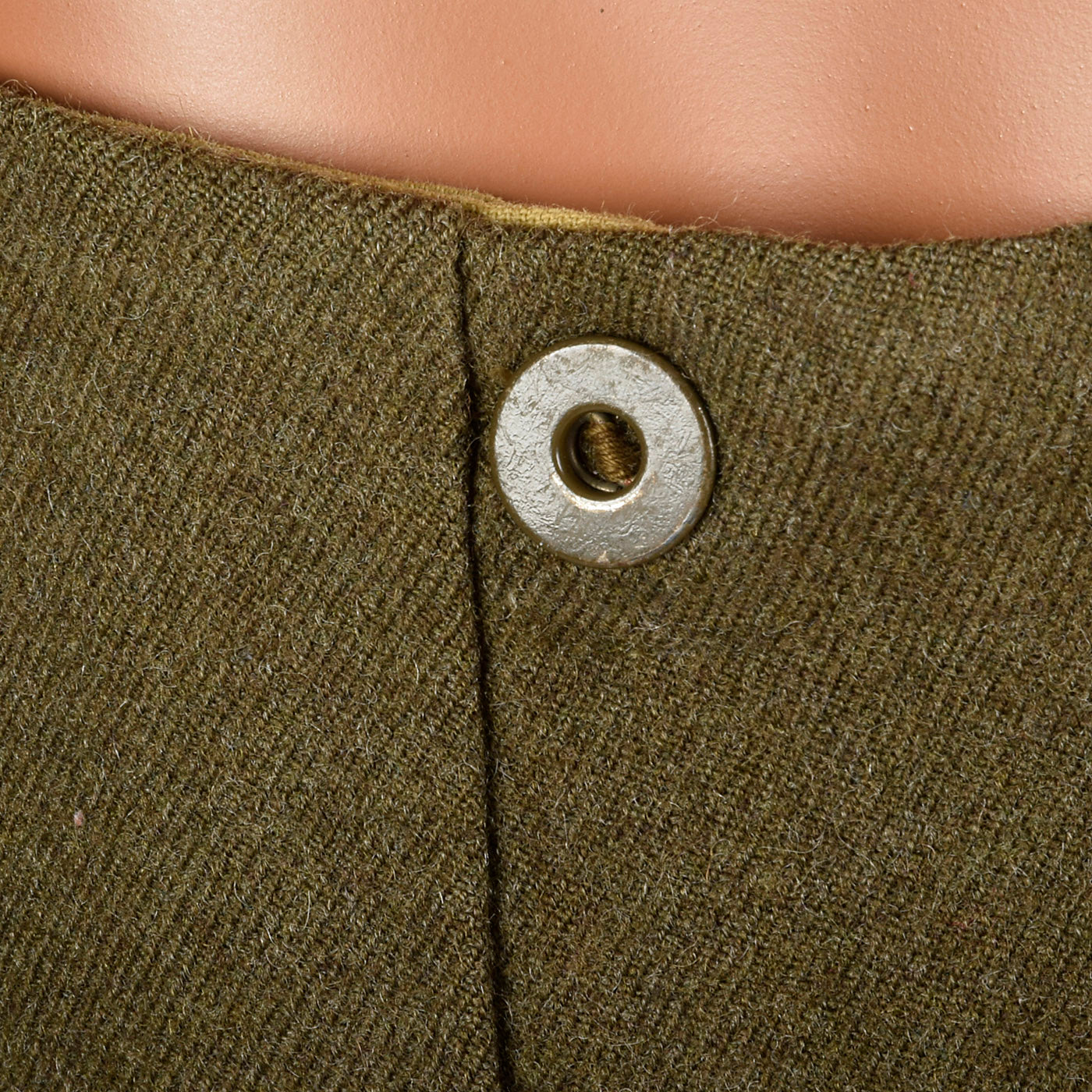 1950s Green Military Pant