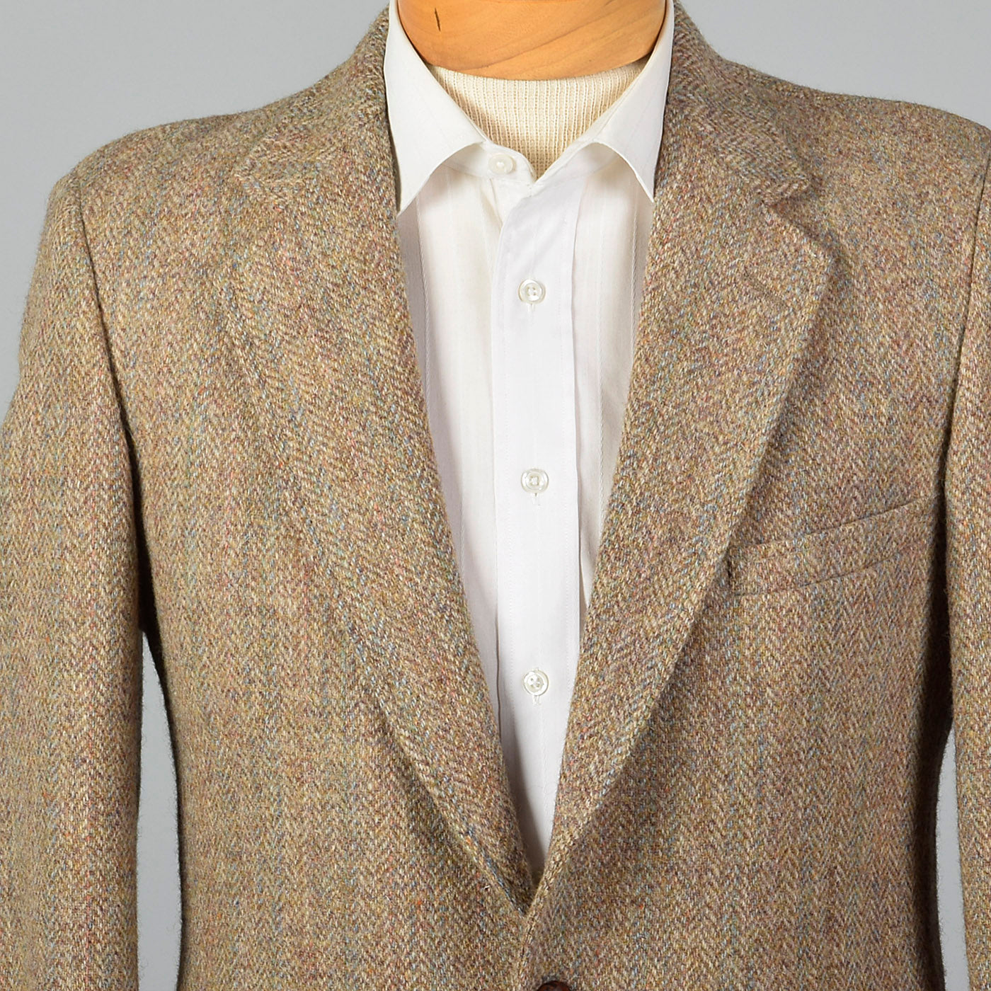 1970s Harris Tweed Tan Jacket