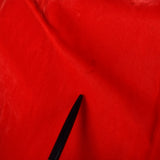 1940s Lightweight Red Velvet Swing Coat