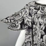 1980s Judith Anne Creations Beaded Two Piece Dress