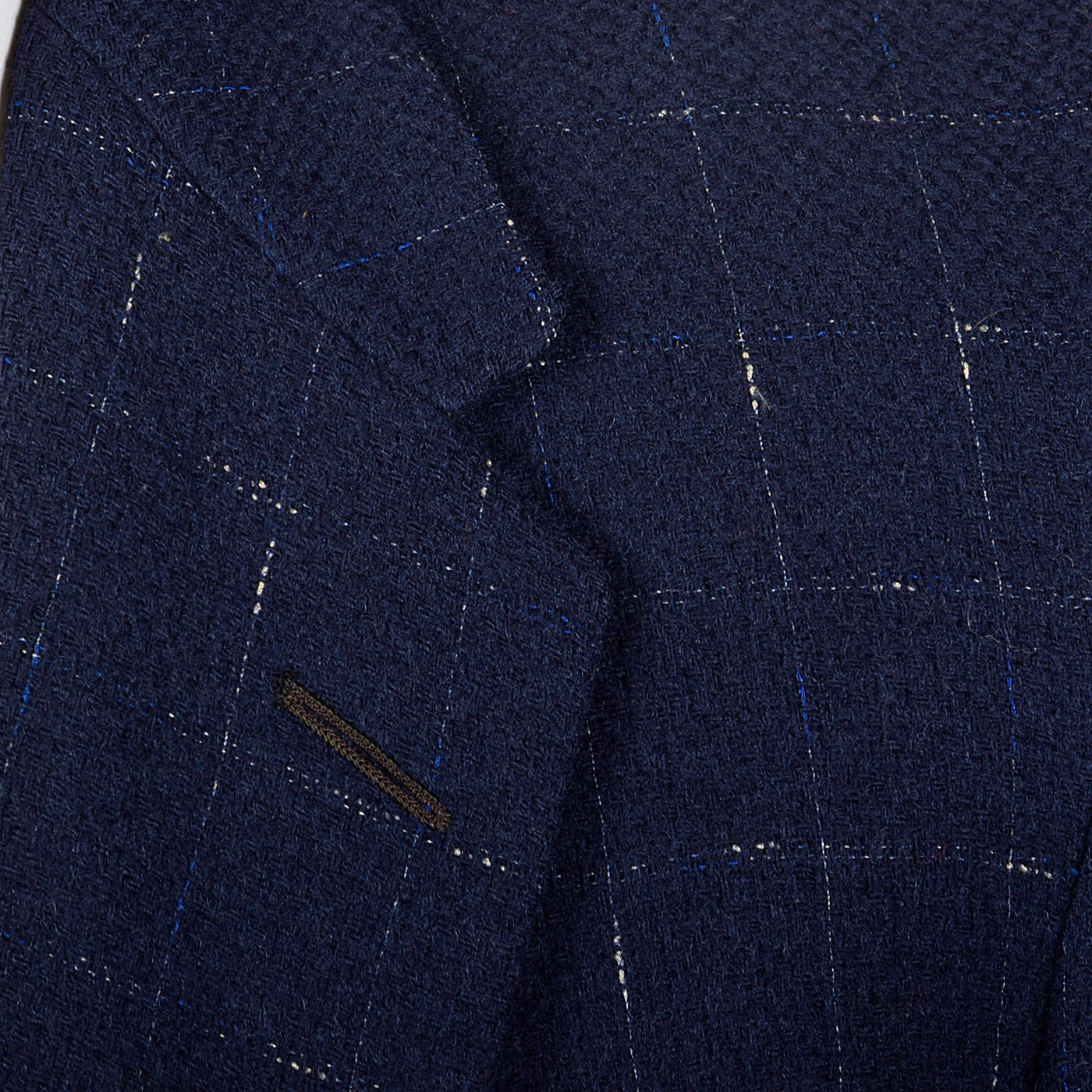 1950s Navy Blue Atomic Fleck Jacket