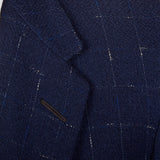 1950s Navy Blue Atomic Fleck Jacket