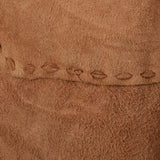2000s Brown Suede Leather Dress