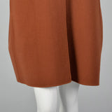 1980s Oscar de la Renta Brown Oversized Coat