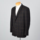 1960s Mens Deadstock Plaid Jacket