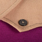 Mary Quant Knit Shift Dress with Menswear Style Necktie