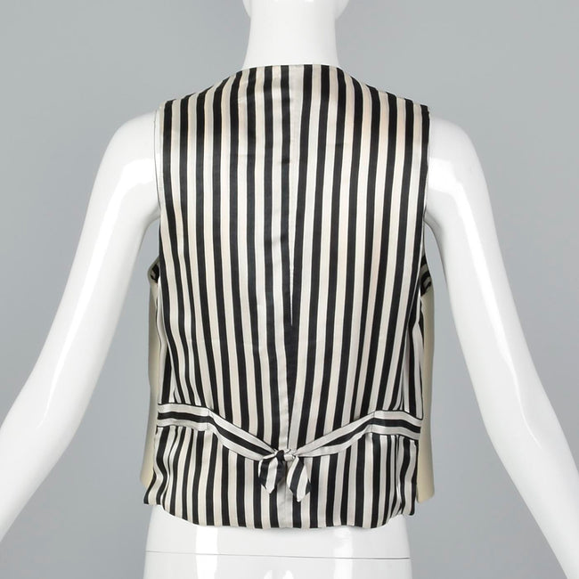 Moschino Less is More Novelty Typography Vest
