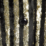 1980s Caroline Charles Gold and Black Skirt Set